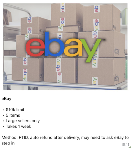 Marketplace Fraud: a return fraud service